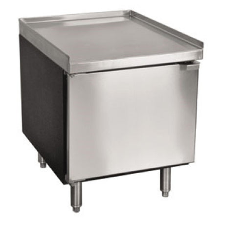 Glastender MS20-BS-L Margarita Machine Stand 20"W X 25-1/4"D X 19-1/2"H Stainless Steel Top With 1" Up-turn On Sides & Rear