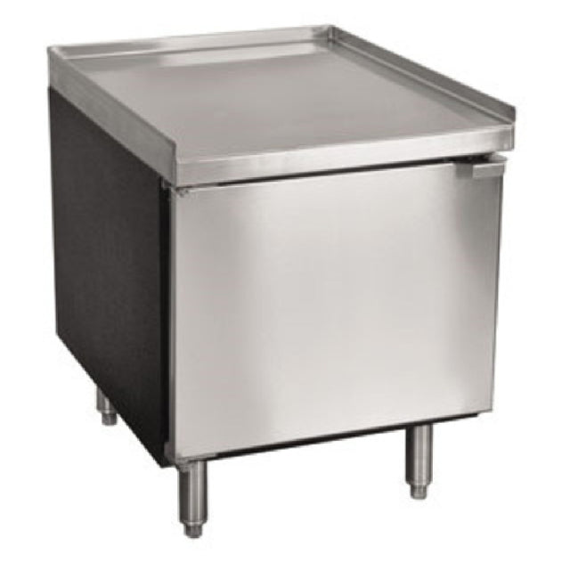 Glastender MS20-SS-R Margarita Machine Stand 20"W X 25-1/4"D X 19-1/2"H Stainless Steel Top With 1" Up-turn On Sides & Rear