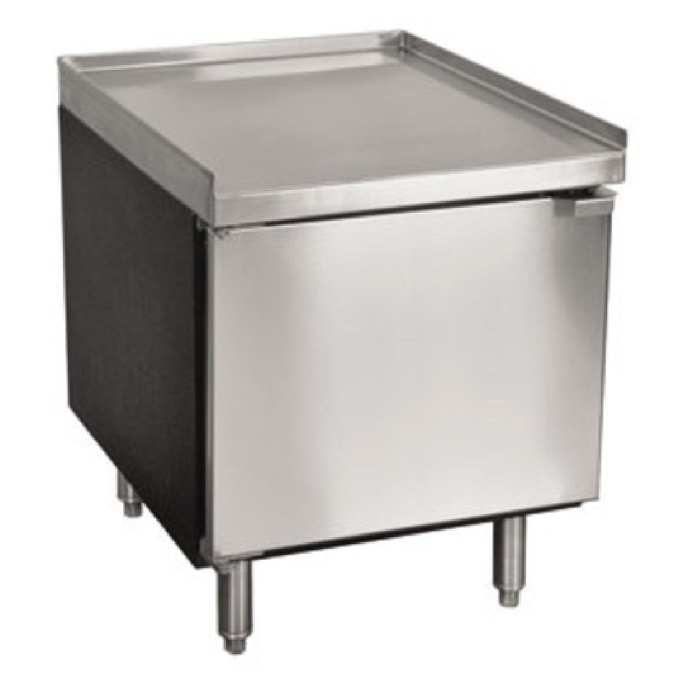 Glastender MS44-BS-LR Margarita Machine Stand 44"W X 25-1/4"D X 19-1/2"H Stainless Steel Top With 1" Up-turn On Sides & Rear