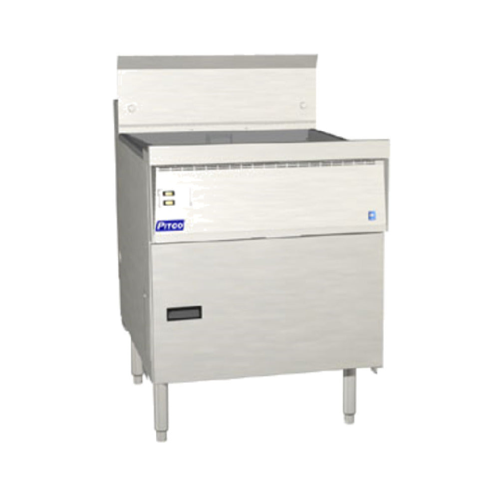 Pitco FBG24_NAT Flat Bottom Fryer Gas Floor Model