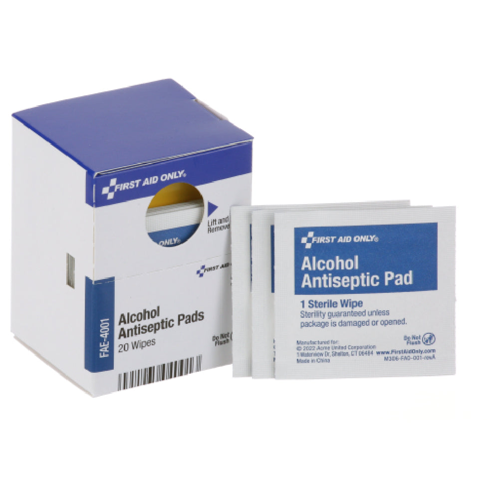 AllPoints 54078 Alcohol Cleansing Wipe Sold By Box Of 20