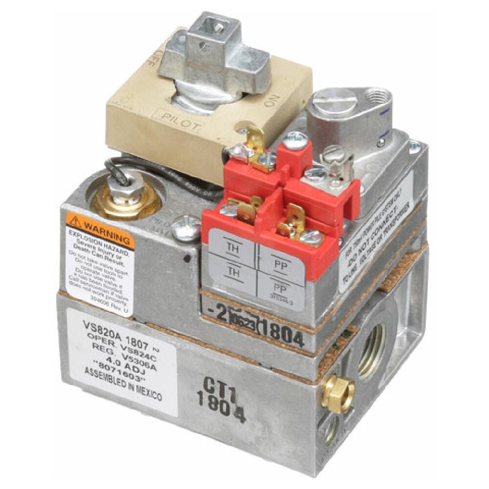 Frymaster FM807-1603 Milivolt Gas Valve Nat