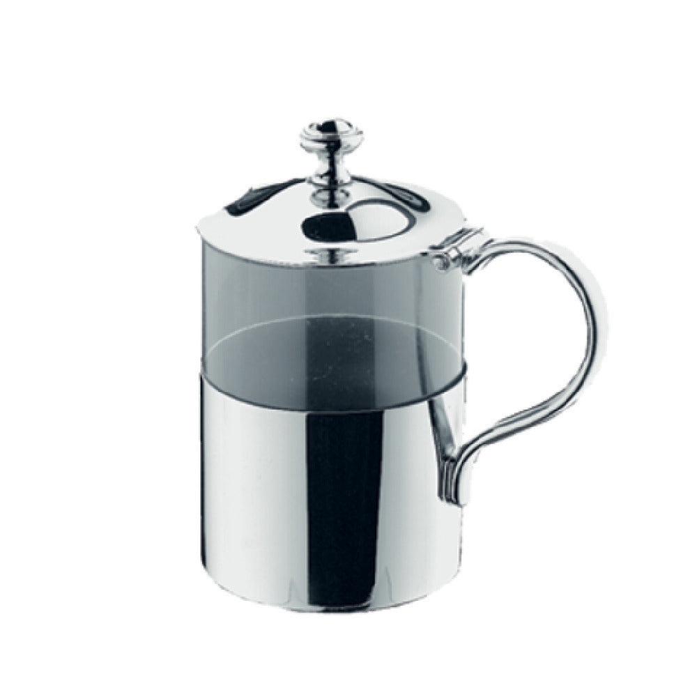 Bauscher Hepp 06.6965.6040 - Mustard Pot, 3-1/2"H. With Lid, Glass Jar