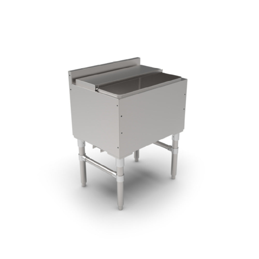 John Boos UBIB-1824-CP7-X Slim-Line Underbar Ice Bin/Cocktail Unit 24"W X 18"D X 32-1/2"H Overall Size