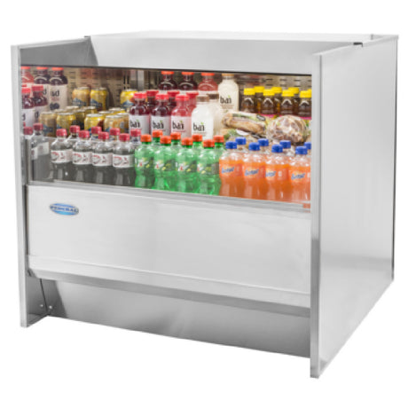 Federal Industries UCRSL4833S Undercounter SL Refrigerated Self-Serve Merchandiser