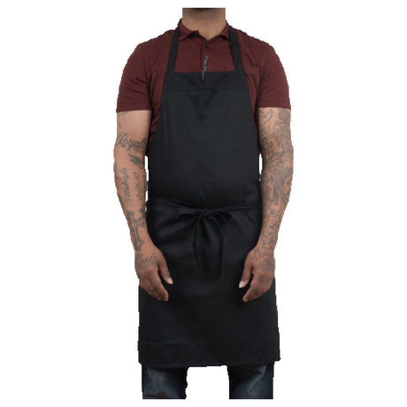 JB Prince A151 Bib Apron 39"W X 35"L 40" Ties