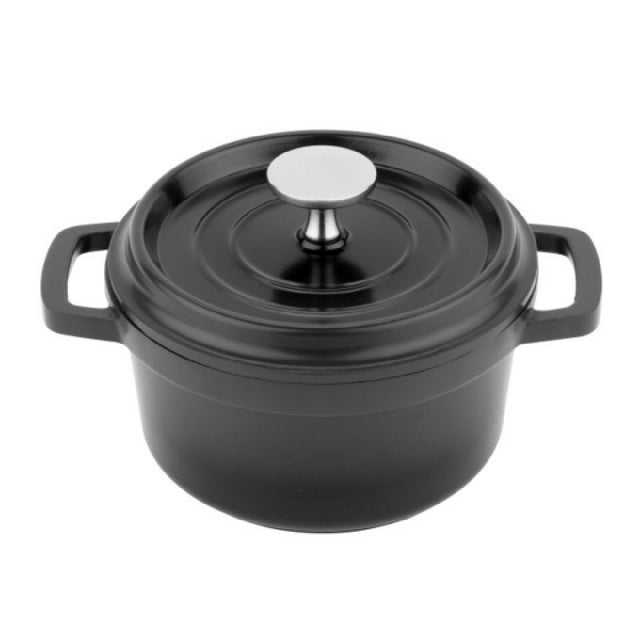 GET Enterprises CA-013-GR/BK/CC Heiss™ Induction Dutch Oven 3/4 Qt. (15/16 Qt. Rim Full)