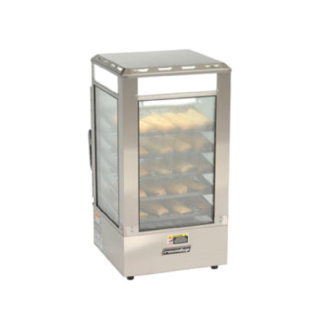 Antunes SDC-500 - (9100532) Steamer Display Cabinet, Steams Pre-cooked Food, (5) 11" Sliding Shelves