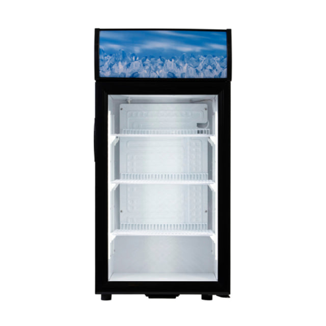 Admiral Craft CDRF-1D/2.7 Display Refrigerator Countertop Reach-in