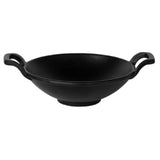 Elite Global Solutions MFP6238-B Melamine Wok 6" Dia. X 1-7/8"H With Dual 1-1/8" Handles