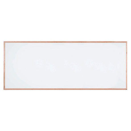 Aarco WOS48120 White Procelain Markerboard Wall Mount 120"W X 48"H