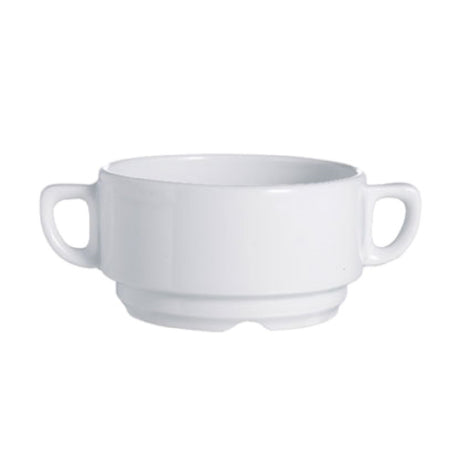 Arc Cardinal R0840 Arcoroc Candour Stackable Bowl 9.0 Oz (D:3.75'') High Alumina Porcelain