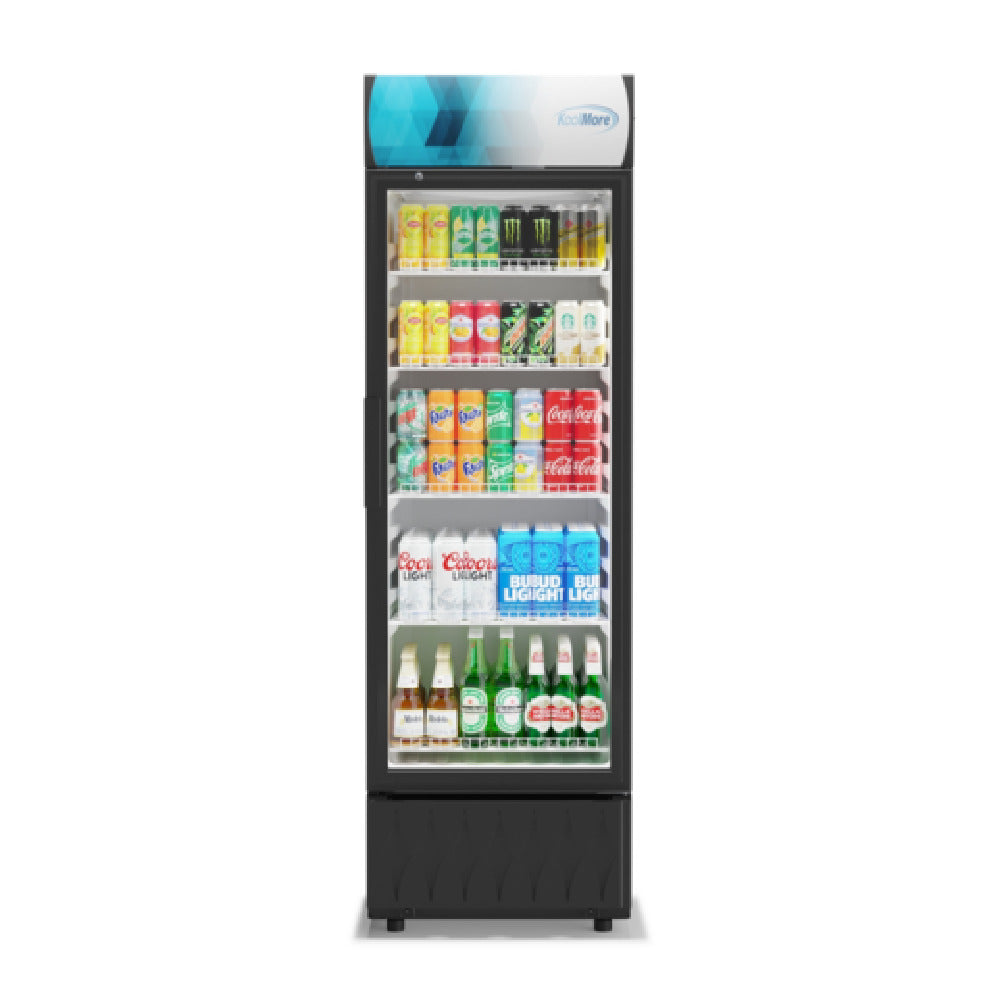 Koolmore MDR-9CP - Merchandiser Refrigerator, One-section, 21-3/5"W