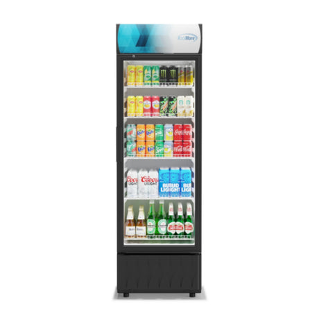 Koolmore MDR-9CP - Merchandiser Refrigerator, One-section, 21-3/5"W