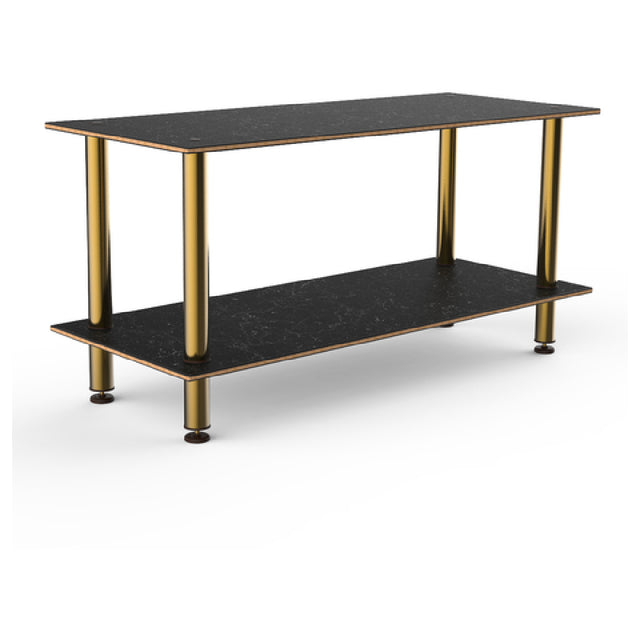 Steelite MGCMDX01MBXF Mogogo Buffet Solutions Modular Serving Table 2-tier 71" X 29-1/2" X 35"H