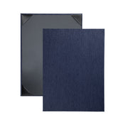 Risch STERLING-1V 8.5X11 Sterling Hardback Shimmer Metallic Menu Cover (specify Color)