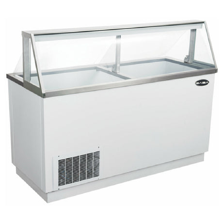 SABA SDC-66 Ice Cream Dipping Cabinet 67.75"W Holds (12) 3 Gallon Tubs