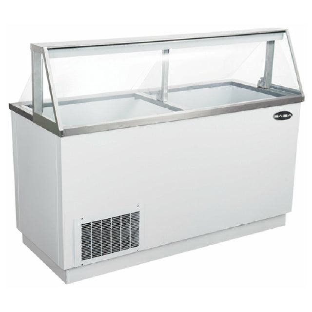 SABA SDC-66 Ice Cream Dipping Cabinet 67.75"W Holds (12) 3 Gallon Tubs