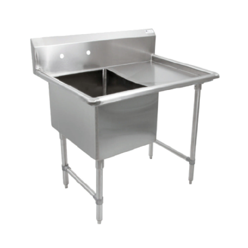 John Boos 1B18244-1D24R-X "B" Series Sink 1-compartment 46"W X 29-1/2"D X 44"H Overall Size