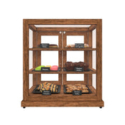 Koolmore KM-BDW-4CUD - Upright Bakery Display Case, 21.5"W X 13.4"D X 17.5"H, 4.0 Cu. Ft.