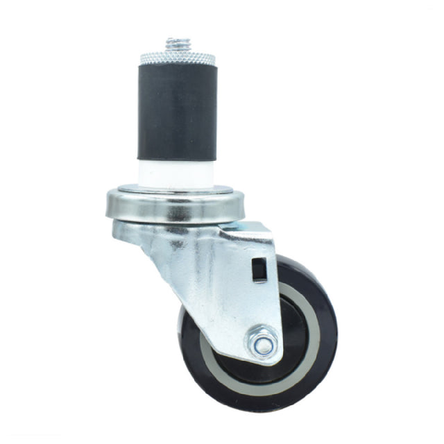 BK Resources 3SBR-3RA-PLY - Swivel Caster, 1-1/2" Expanding Stem, 3" Polyolefin Wheel