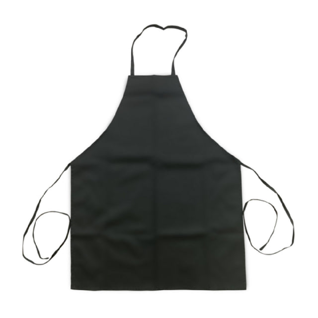 Thunder Group CA3226BK Chef Regalia Bib Aprons 32" X 26" Full-length Without Pocket