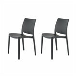 Plantation Prestige Commercial Furniture 2750700-04 Walton Side Chair Stackable All Resin