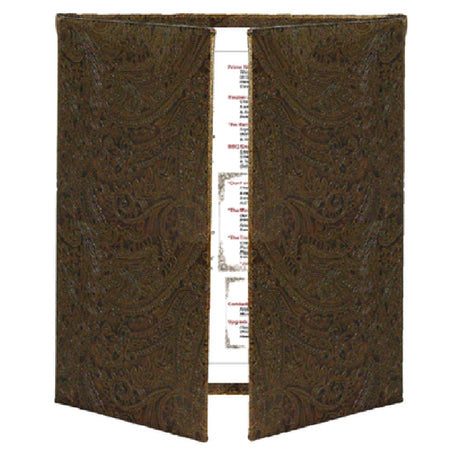 Menu Solutions PA55C Menu Cover Holds 4-1/4" 8-1/2"