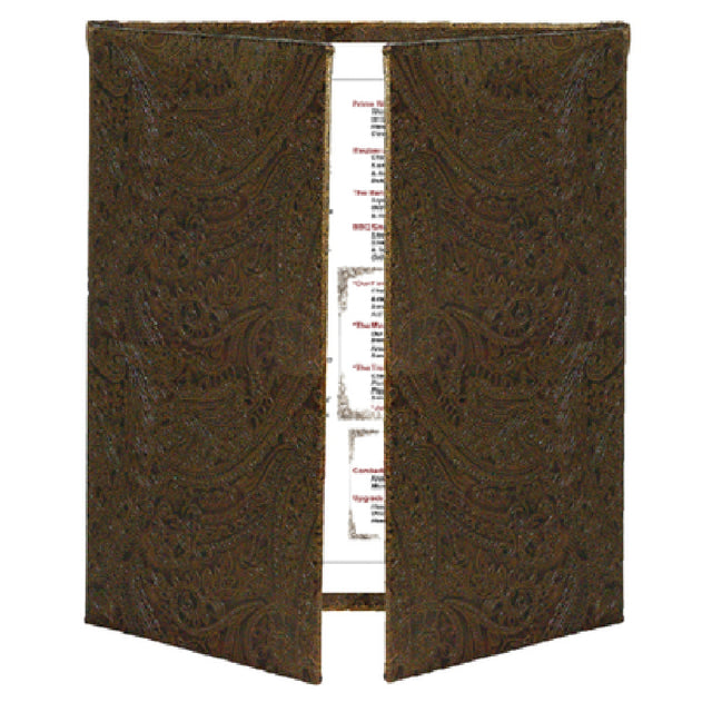 Menu Solutions PA55C Menu Cover Holds 4-1/4" 8-1/2"