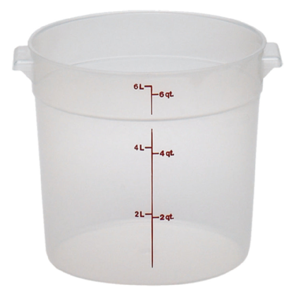 Cambro RFS6PP190 Storage Container Round 6 Qt.