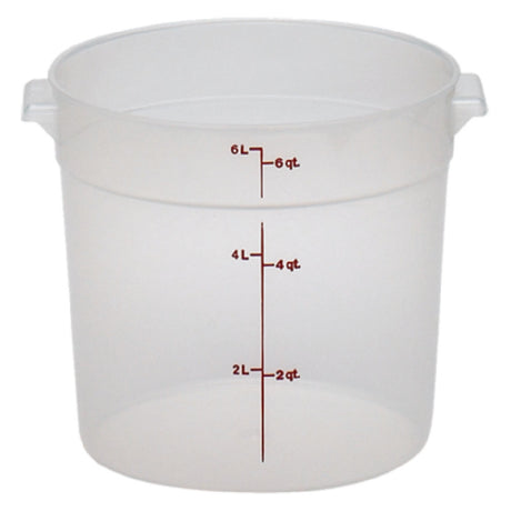 Cambro RFS6PP190 Storage Container Round 6 Qt.