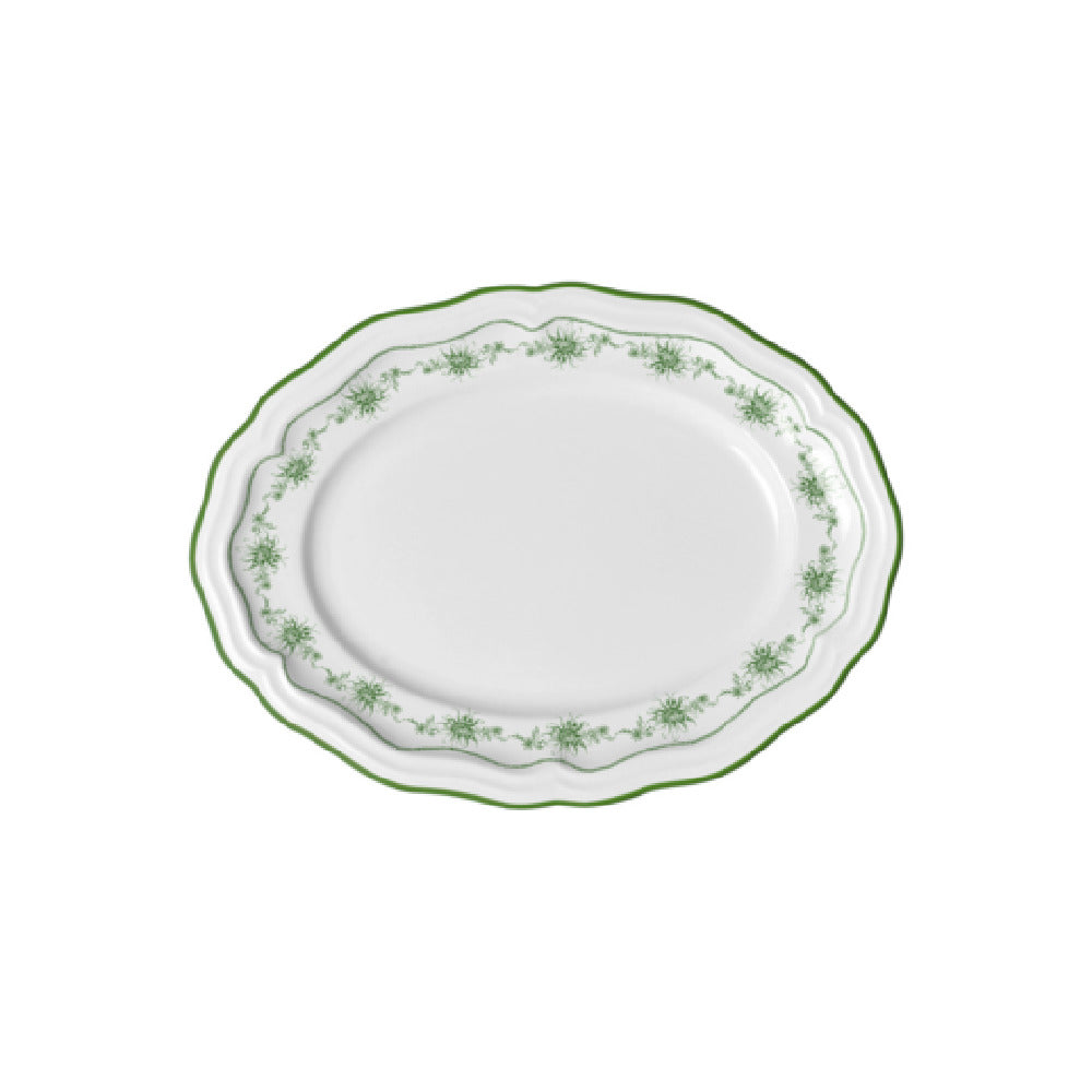 Steelite 62534FP818 Oval Platter 9.0" X 6.75" X 0.875" Adelina