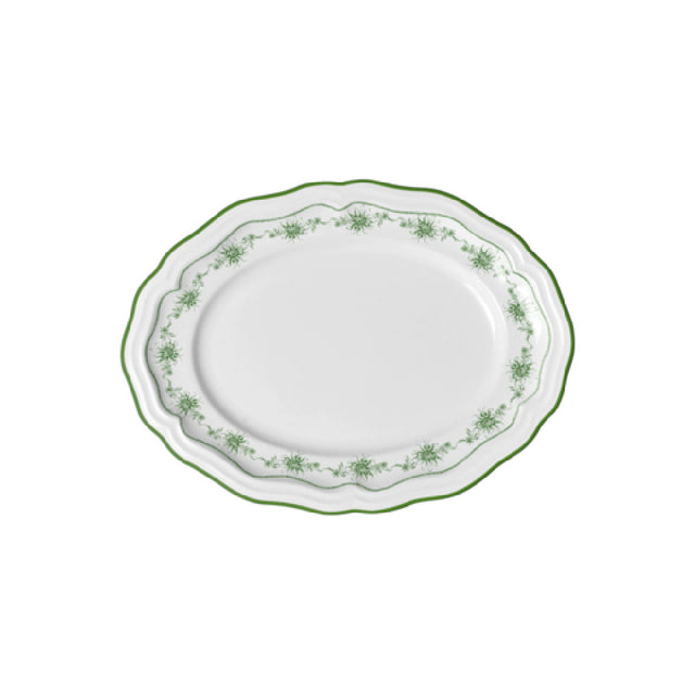 Steelite 62534FP818 Oval Platter 9.0" X 6.75" X 0.875" Adelina