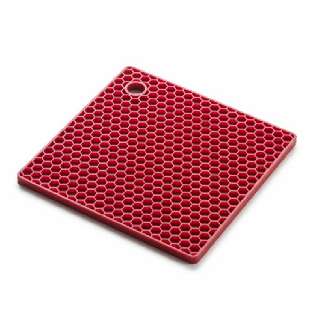 Harold Import Co. 43721RD Mrs. Anderson's Baking Honeycomb Trivet 6.75" X 6.75" X 0.35"H Square