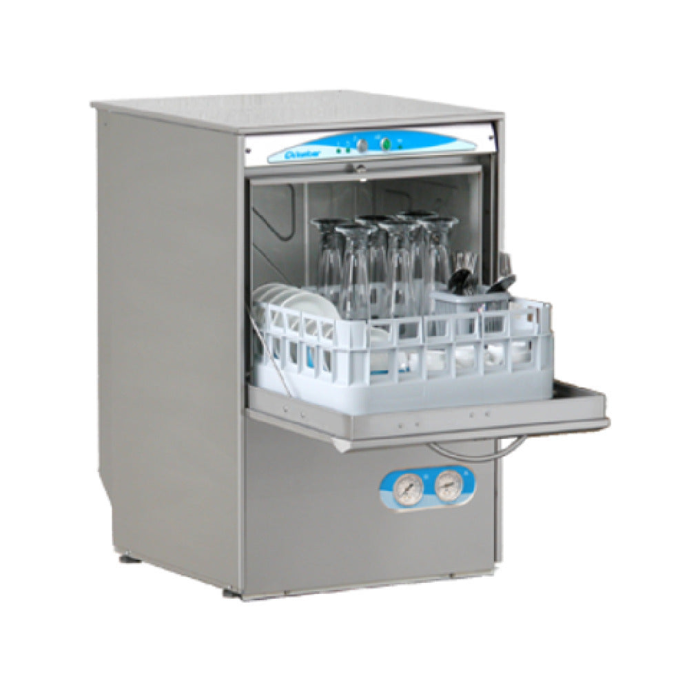 Eurodib S480EKS Lamber Electronic Glasswasher Undercounter (60) Racks/hour