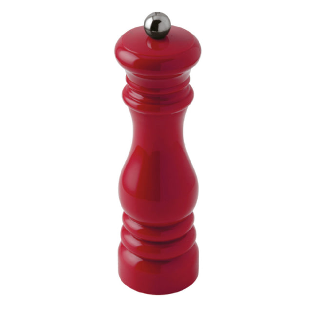 Rosenthal Sambonet Paderno 69041P20 Pepper Mill Red 8-1/8" Acrylic