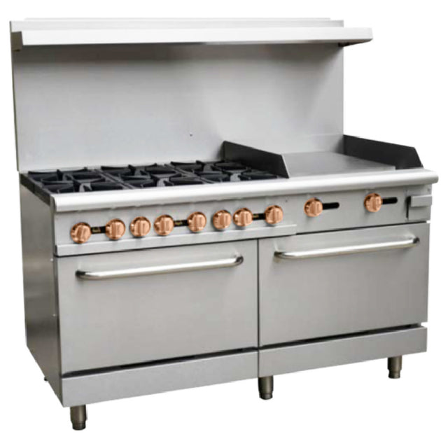 Copper Beech CBR-60-24G Restaurant Range Gas 60"W