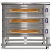 Marra Forni ELST55-36/3 Marra Forni Electric Deck Oven Three Independent Stacked Cooking Decks Each With 55" X 36" MarraStone Cooking Surface