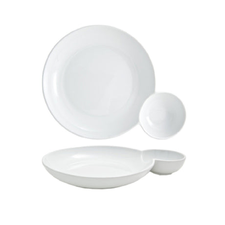 FOH DBO126WHP22 Promotional Pricing May Be Available! Contact Your FOH® Sales Representative For Details! Harmony Bento™ Duo Bowl