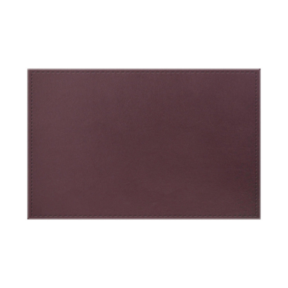 Risch TABLEMAT-IRI 17X11 Iridescent Shimmer Faux-leather Table Mat (specify Color)