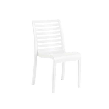Grosfillex UT944004 - Astoria Stacking Sidechair, 20.9"W X 23.4"D X 34.7"H, Technopolymer With Air Molding Technology