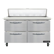 Continental Refrigerator SW48N12C-D Sandwich Unit 48"W 13.4 Cu Ft Capacity