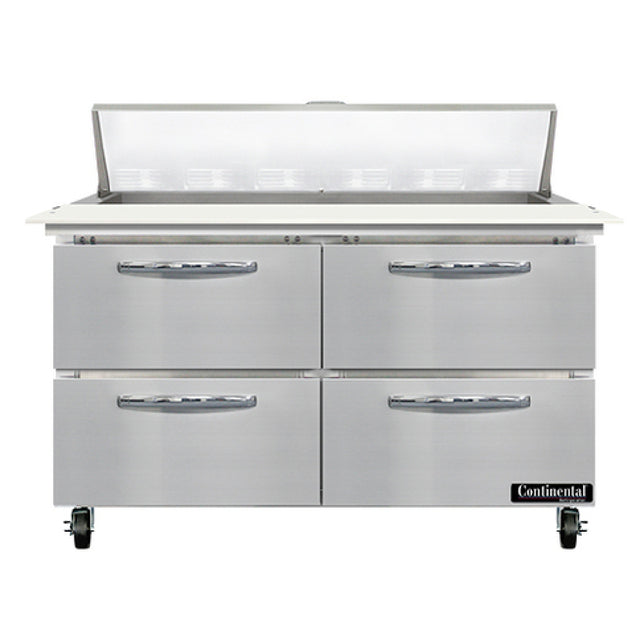 Continental Refrigerator SW48N12C-D Sandwich Unit 48"W 13.4 Cu Ft Capacity