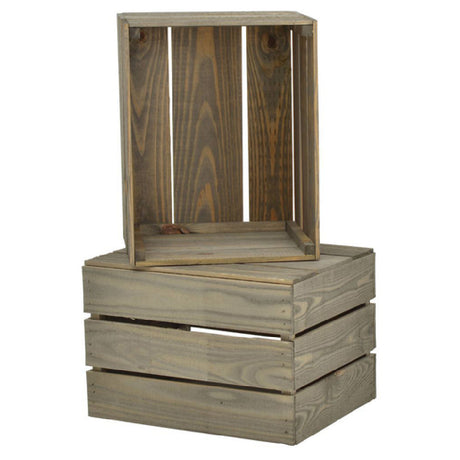 Hubert 47153 - Crate, 17-1/2" X 14" X 12"H, Rectangular