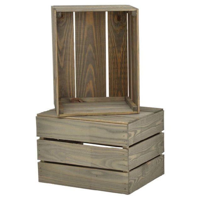 Hubert 47153 - Crate, 17-1/2" X 14" X 12"H, Rectangular