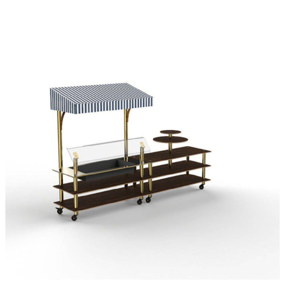 Steelite MGCMLE04WBWW Display Station Mixed Materials (minimum = Case Quantity 1 Per Case) (repack Item)