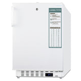 Summit ADA404REF Accucold Medical Undercounter All-Refrigerator Built-in Or Freestanding