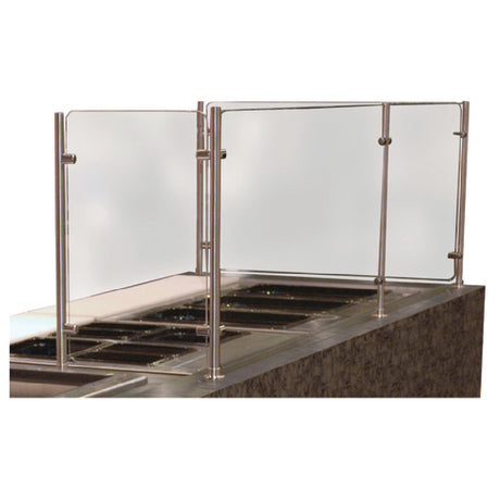 Advance Tabco SGCC-108 Vertical Food Shield 108" Wide Height As Specified (top Of Glass Must Be At Least 60" Above The Floor)