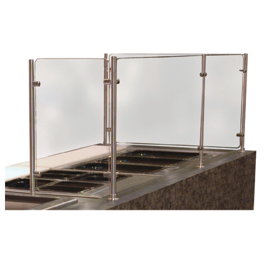 Advance Tabco SGCC-144 Vertical Food Shield 144" Wide Height As Specified (top Of Glass Must Be At Least 60" Above The Floor)