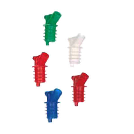 Vollrath 3606A-99 Traex® Bar Keep™ II Storage Standard Spouts Set Of (6) Assorted Colors